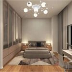 Lustra LED 77130/5+1 – Stil Geometric și Lumină Eficientă