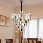 Candelabru Modern Ø780 mm, 18 Becuri E27, Design Chrom, H656 mm – Model 78012-780 CH