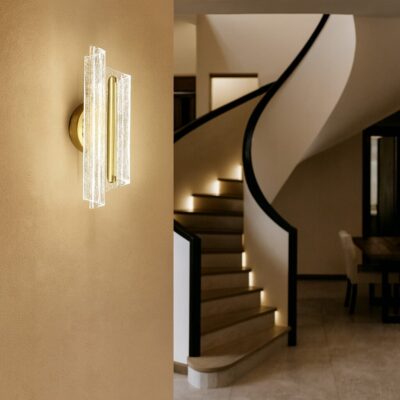 Aplica de perete modernă LED, 8×2W, 3000–6500K, 320×110×85 mm – Model 59336