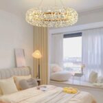 Lustră G23533-500, Design Modern, 9 Socluri G9, Diametru 500 mm