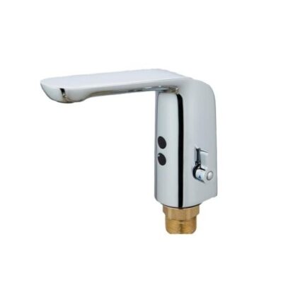 Baterie Lavoar Cu Senzor/Fotocelula , 6v/220v, TouchFlow Crom