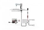 Baterie Lavoar Cu Senzor Smack smk201, Inox Satinat - imagine 4