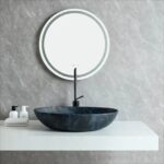 Lavoar Aplicat Luxury Line 65×44CM – Deep Blue HY-8010 - imagine 3