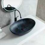 Lavoar Aplicat Luxury Line 65×44CM – Deep Blue HY-8010