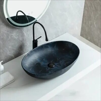 Lavoar Aplicat Luxury Line 65×44CM – Deep Blue HY-8010
