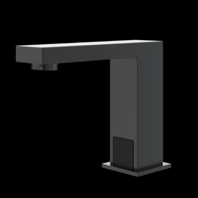 Baterie Lavoar cu Senzor 1022 – Negru Mat, Igienă Maximală și Design Modern