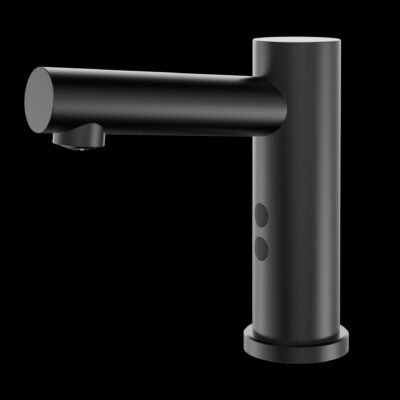 Baterie Lavoar cu Senzor 1088 – Negru Mat, Activare Automată, Design Modern