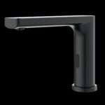 Baterie Lavoar cu Senzor 1201G – Negru Mat, Activare Automată, Design Premium