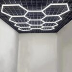 Panou LED HoneyComb, 11 Hexagoane, Lumină Rece 6500K, 368W - imagine 5