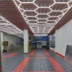 Panou LED HoneyComb, 14 Hexagoane, Lumină Rece 6500K, 672W - imagine 4