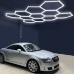 Panou LED HoneyComb, 11 Hexagoane, Lumină Rece 6500K, 368W - imagine 4