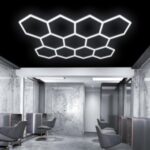 Panou LED HoneyComb, 11 Hexagoane, Lumină Rece 6500K, 368W - imagine 2