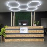 Panou LED HoneyComb, 5 Hexagoane, Lumină Rece 6500K, 192W - imagine 5