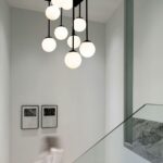 Lustră Model CD 509-9 BK – Design Modern, 9 x G9
