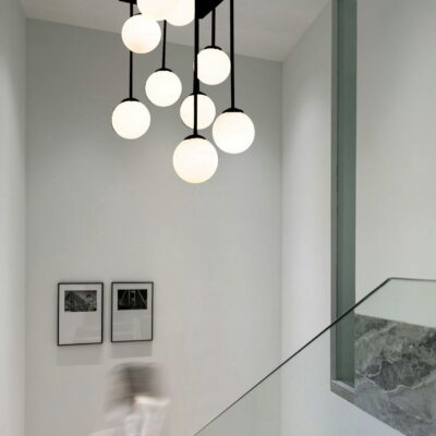 Lustră Model CD 509-9 BK – Design Modern, 9 x G9