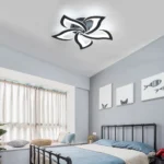 Lustră LED Model R9176-5A1 – cu Telecomandă, 70W, Negru - imagine 2