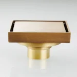 Sifon pardoseala sistem antimiros Es, Alama Elit's 100 mm , Bronz Antichizat - imagine 3