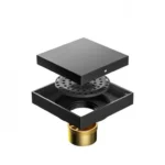 Sifon pardoseala sistem antimiros Es, Alama Elit's 100 mm , negru mat
