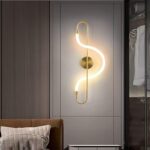Aplică LED Model 9209 – Design Elegant, 16W, Auriu