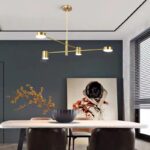 Lustră LED Model G4109-GD cu Telecomandă – Design Premium, 32W