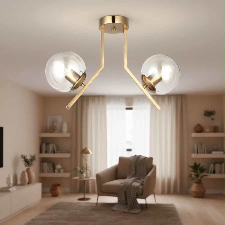 04affd9d-818f-4420-825c-f8aa49be0eeb Lustră Model MX412-2 – 2 x E27, Design Modern - imagine 1