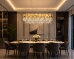 Candelabru Model SE-W9026-800×300 – Cristal, 14 x E14