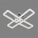 Lustră LED Model K2552-2+2A – 144W, Telecomandă, 3 Tipuri de Lumină, Intensitate Reglabilă - imagine 3