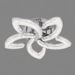 Lustră LED Model K2558-5 – 120W, Telecomandă, 3 Tipuri de Lumină, Intensitate Reglabilă - imagine 2