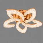 Lustră LED Model K2558-5 – 120W, Telecomandă, 3 Tipuri de Lumină, Intensitate Reglabilă - imagine 2