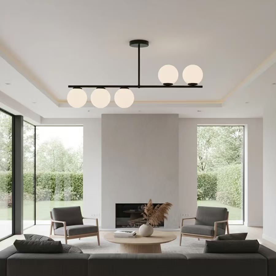 bc60180d-98a6-4610-9982-b0548237c660 Lustră Model 8868-5 – 5 x E27, Design Modern și Elegant - imagine 1
