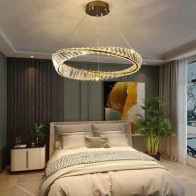 Lustră LED Cu Telecomandă Cristal G3933-400