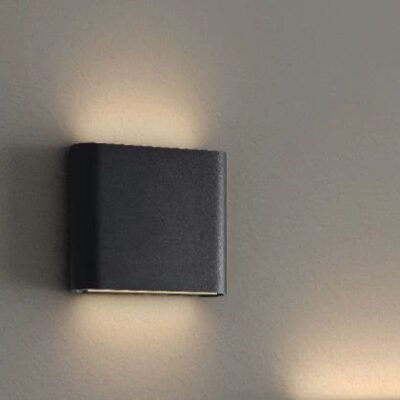 Aplică LED Exterior 6W 3000K Negru DS-904