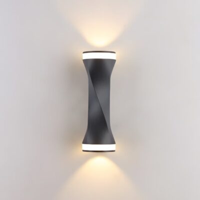 Aplică LED Exterior cu Twist 6W – Cod 5023-BK