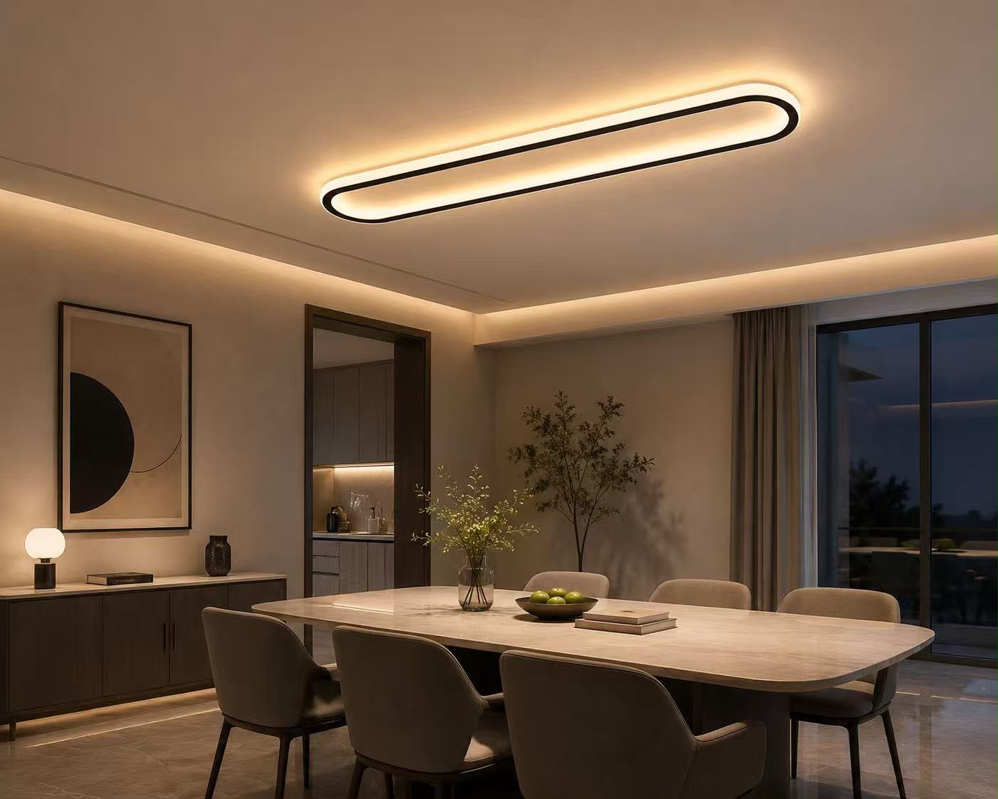 produs-1787129308418 Lustră cu LED Tavan 800mm - imagine 1