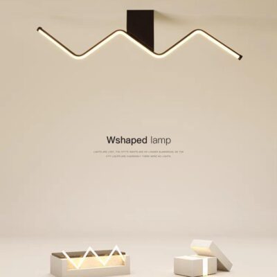 Lustră LED W-Shape cu Telecomandă G4050