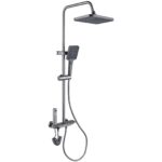 Coloană Duș 4 Funcții, Gri/Negru – XH8111