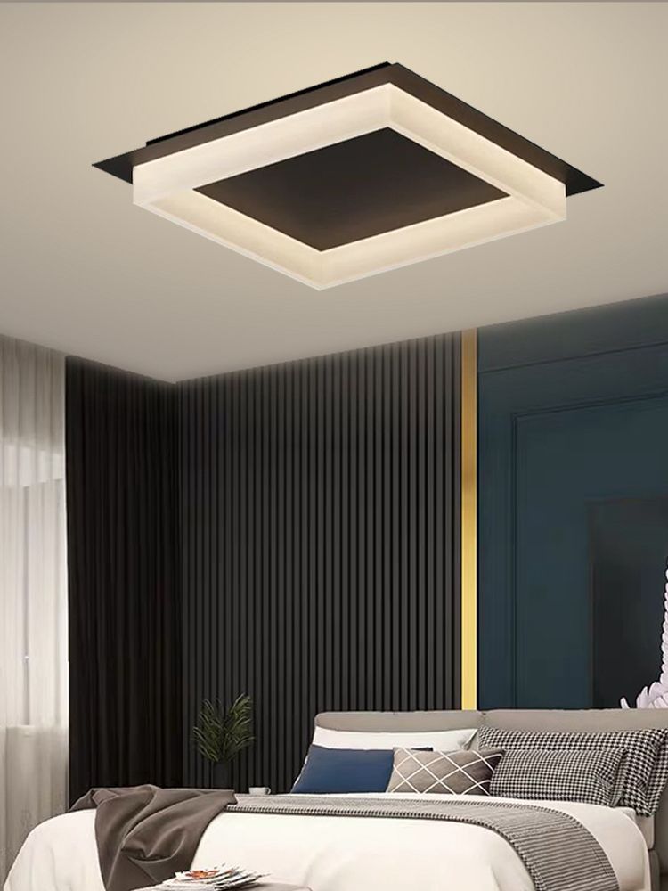 produs-1788829388509 Lustră LED cu Telecomandă, 500×500mm, Negru - imagine 1