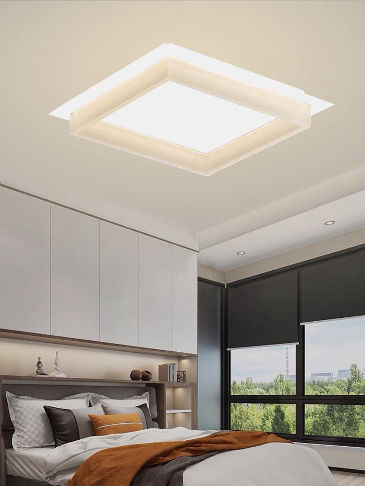 produs-1788829465984 Lustră LED pătrată cu telecomandă CH9001-500F - imagine 1
