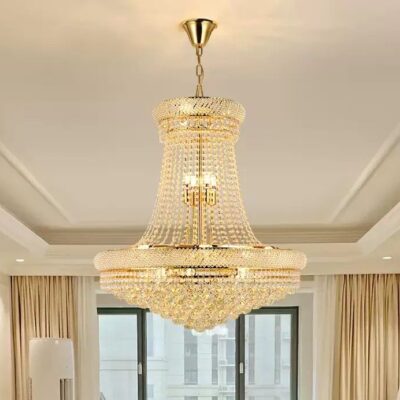 Candelabru Cristal Gold