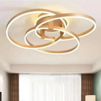 Lustră LED cu Telecomandă Gold – C823-3 GD