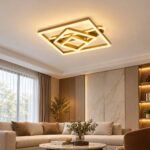 Lustră LED cu Telecomandă Gold 240W